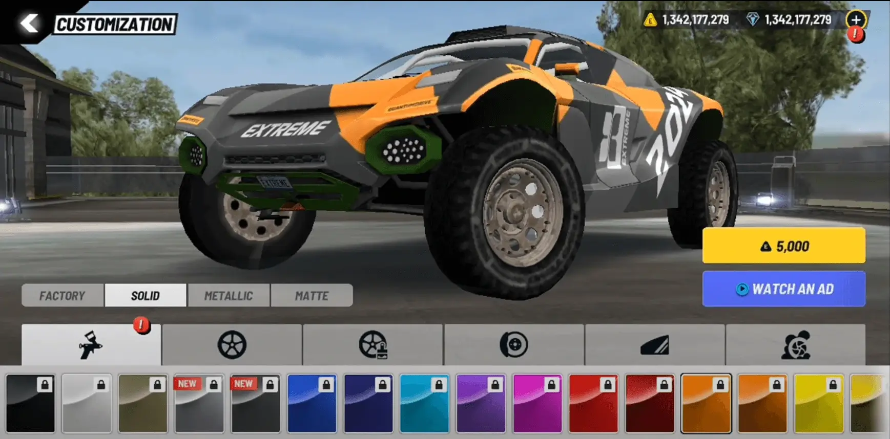 one of the top car in the ecds mod apk game