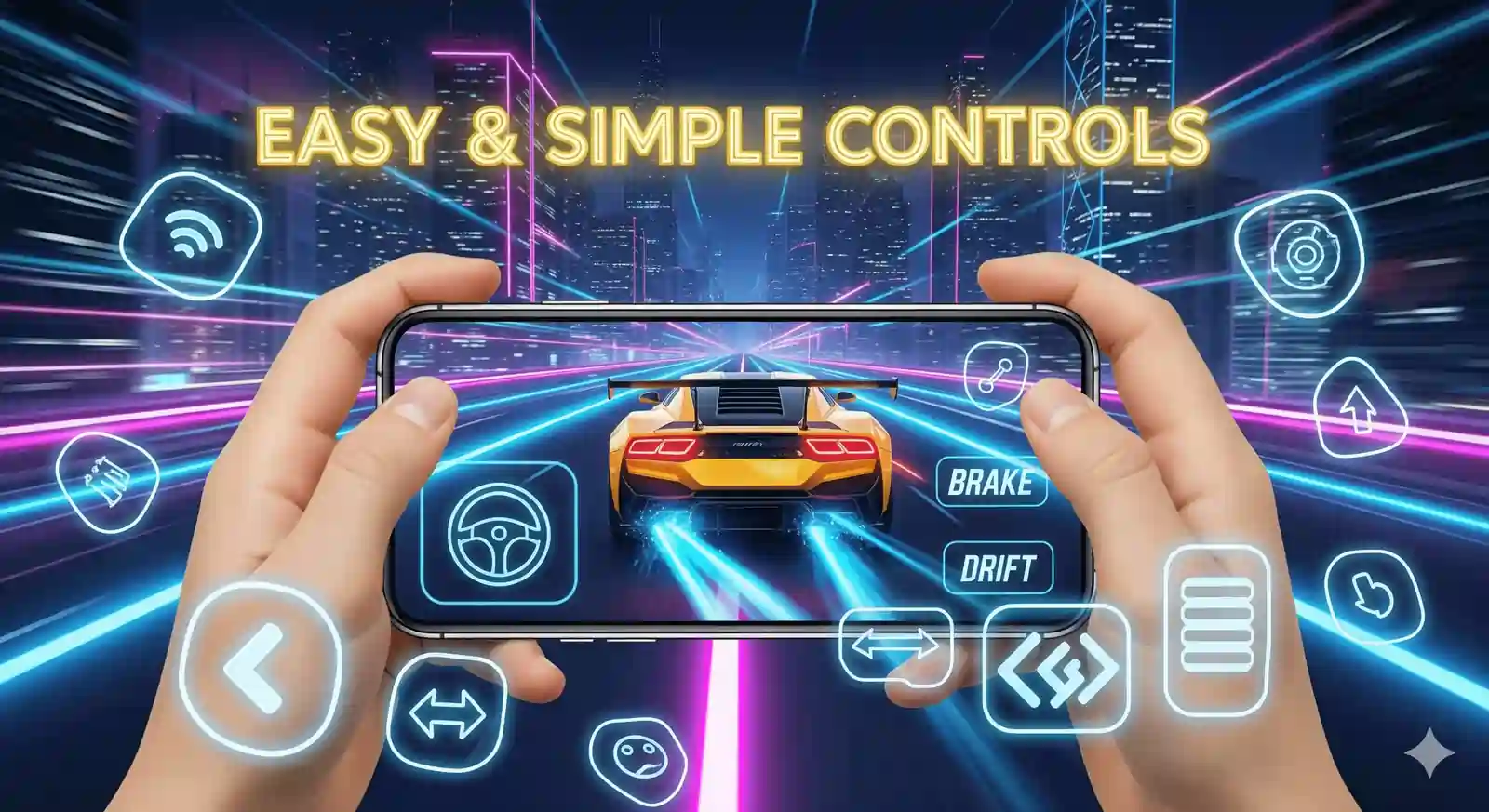 Easy and simple controls